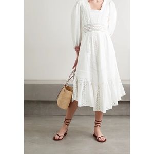 LoveShackFancy | Dresses | Nwt Avin Cotton Embroidered Midi Love Shack  Fancy | Poshmark